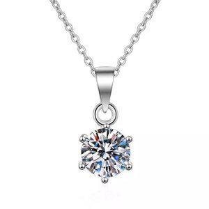 Certified 3ct. t.w. Diamond Solitaire Brilliant Cut Necklace